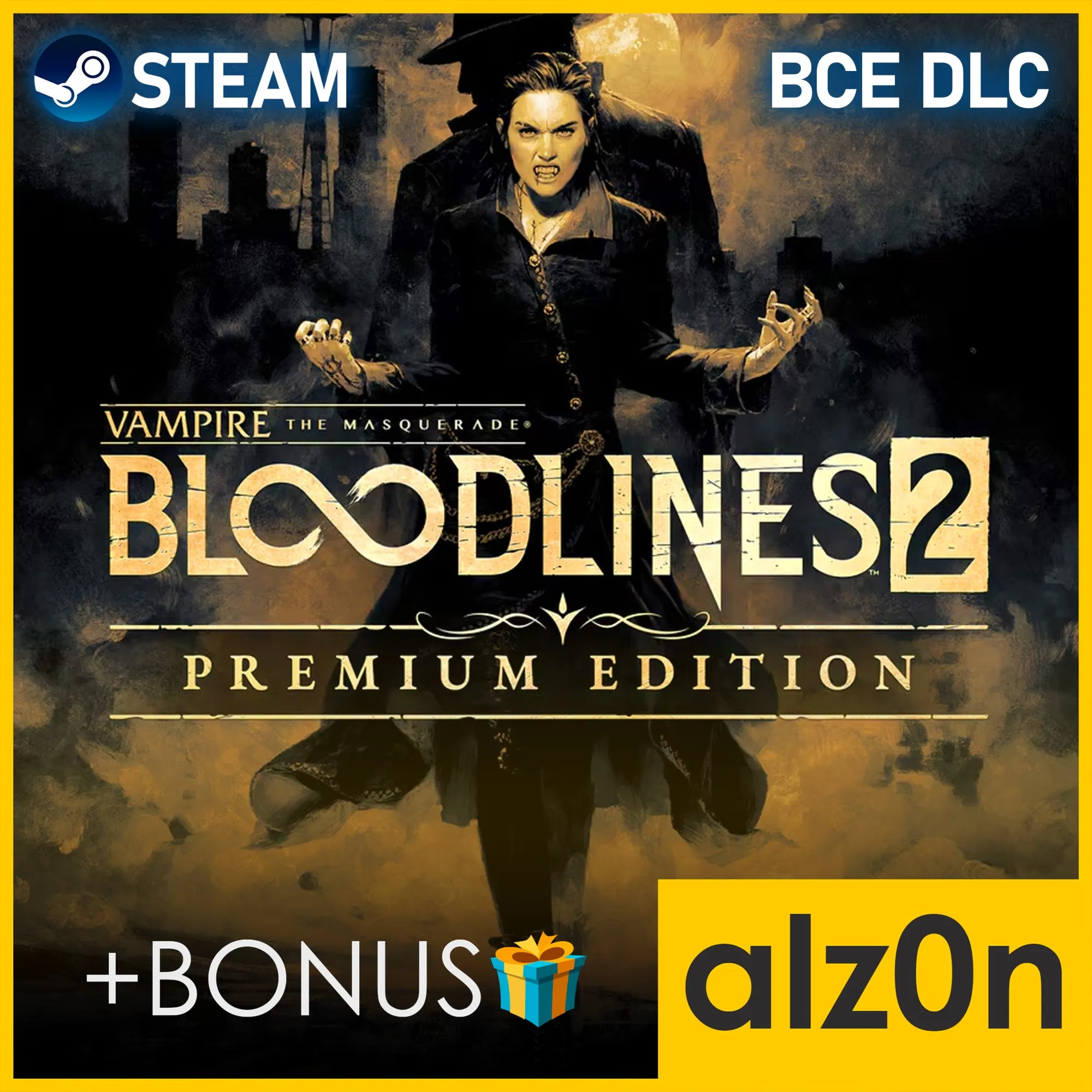 🟥 Vampire The Masquerade Bloodlines 2 Premium Ed.・STEAM