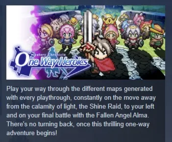 Mystery Chronicle: One Way Heroics АВТОДОСТАВКА STEAM GLOBAL МГНОВЕННО ЛИЦЕНЗИЯ