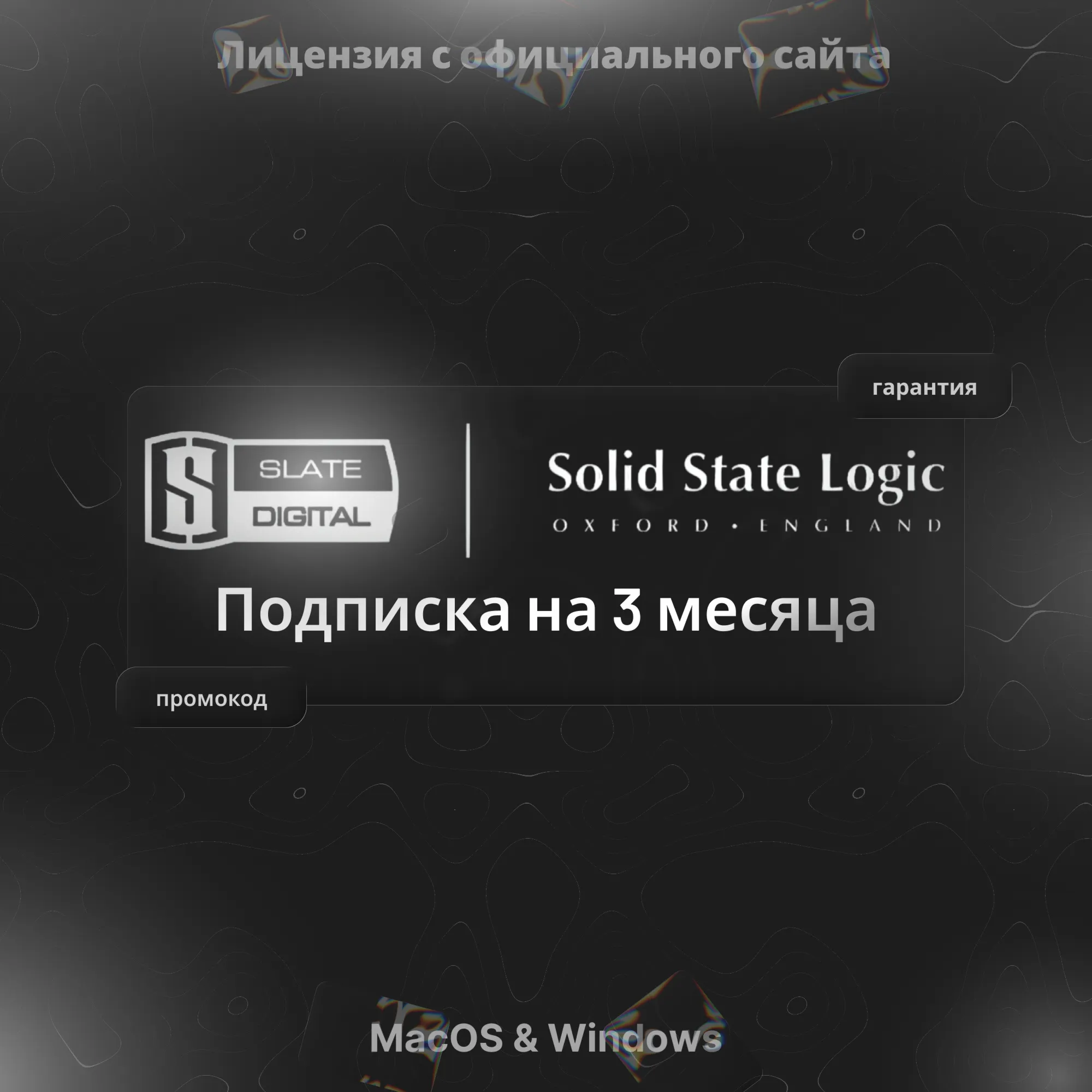 SSL + Slate Digital Complete Access – 3/6 Месяцев подписка