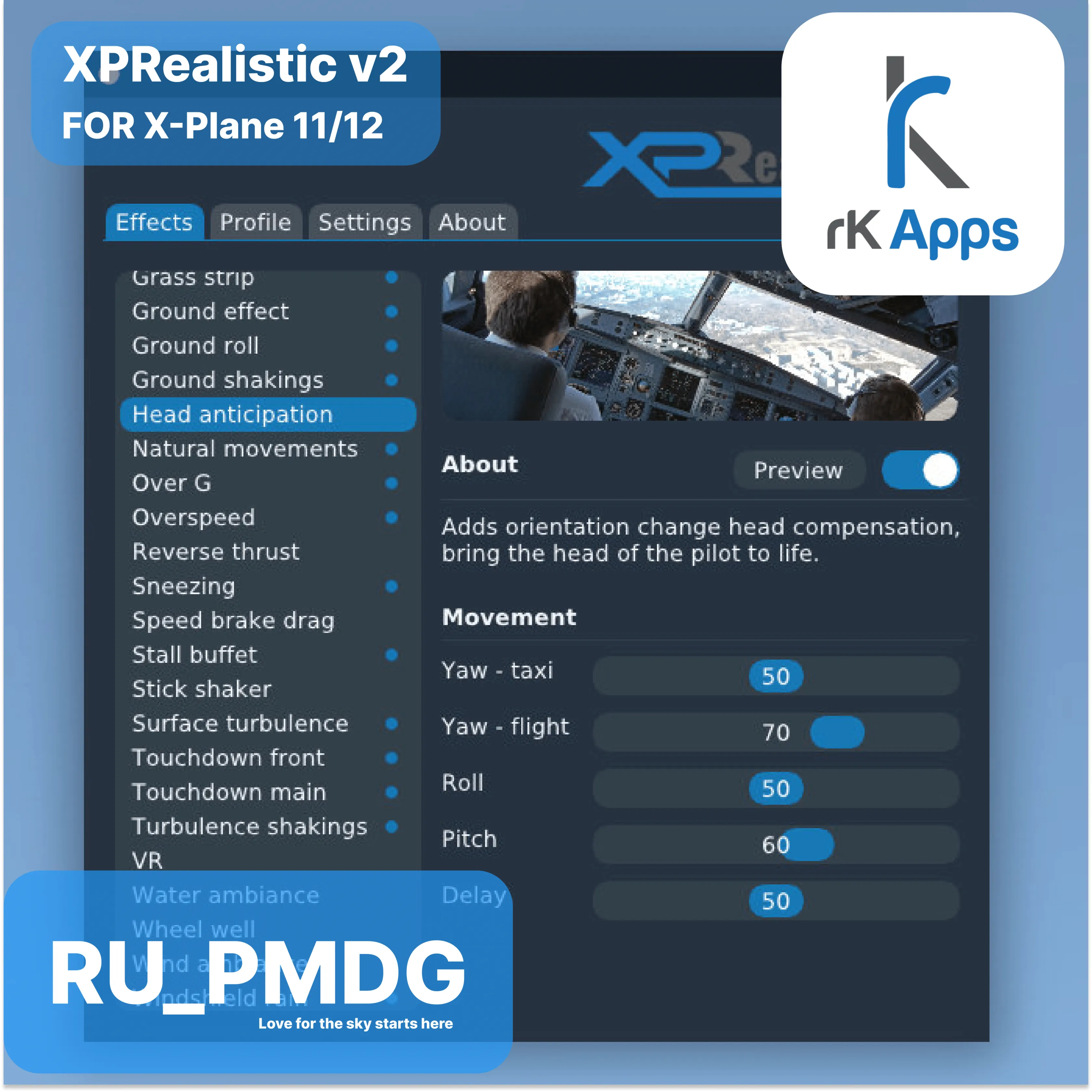 XPRealistic v2 for X-Plane 11/12