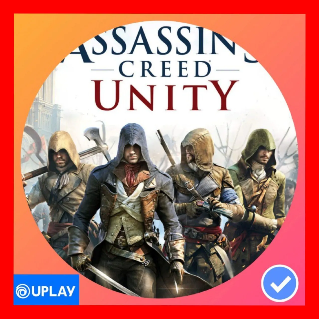 Uplay✅ Assassin's Creed Unity аккаунт+Почта