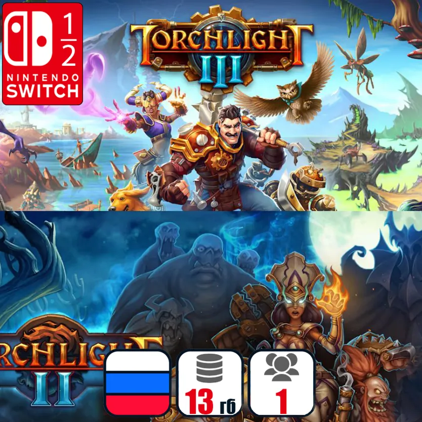 Torchlight (2+3) | Nintendo Switch 1/2 - irongamers.ru