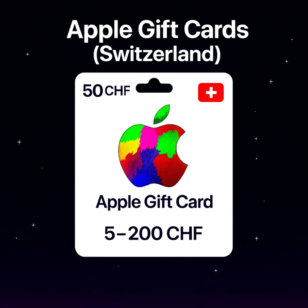 Apple Gift Cards (Швейцария) 5–200 CHF | Коды
