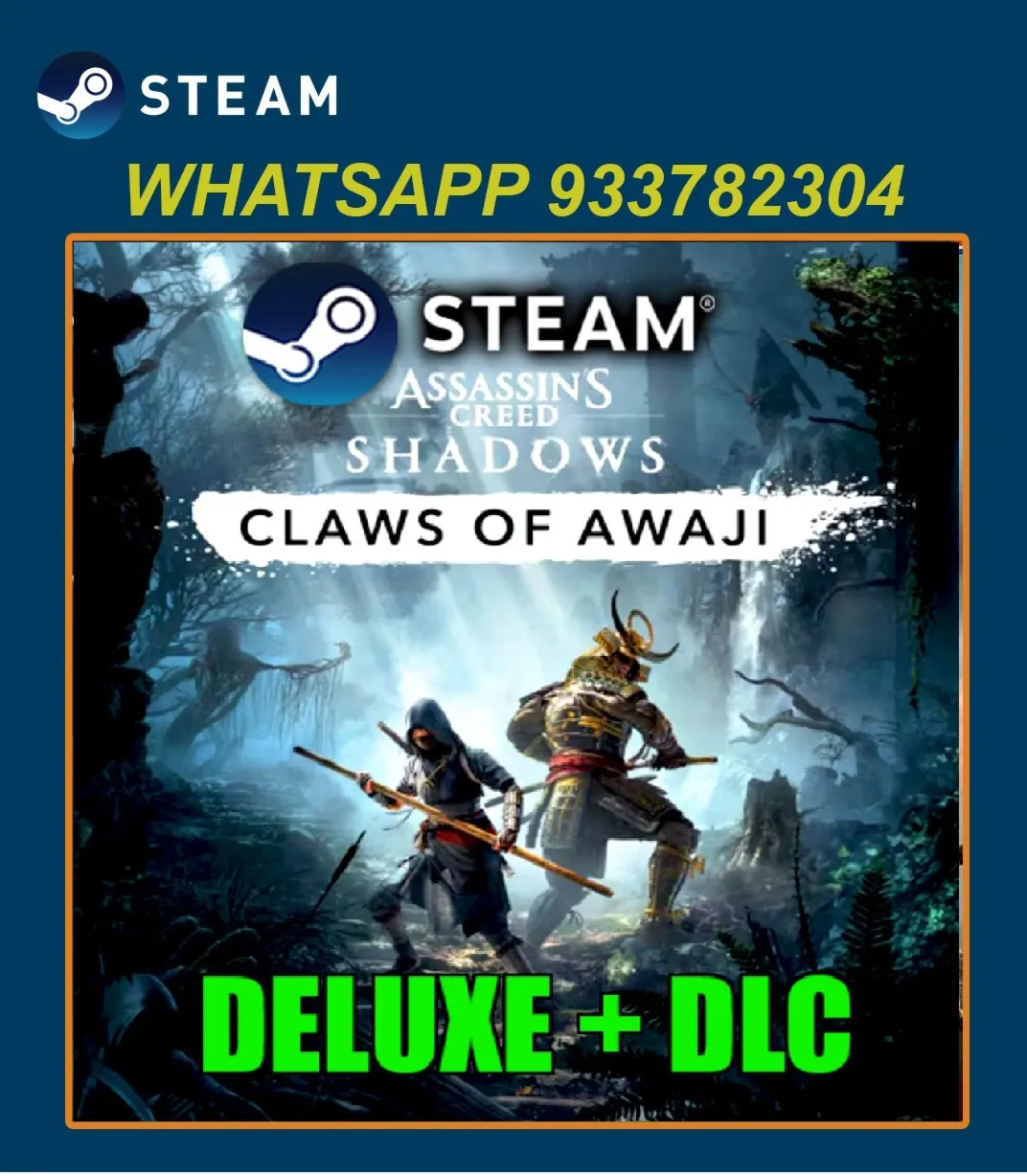 Assassin&acute;s Creed Shadows Deluxe + Когти Авадзи | Steam - irongamers.ru