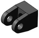 МГУПИ.0004.0003.003 вилка - чертеж и 3D модель
