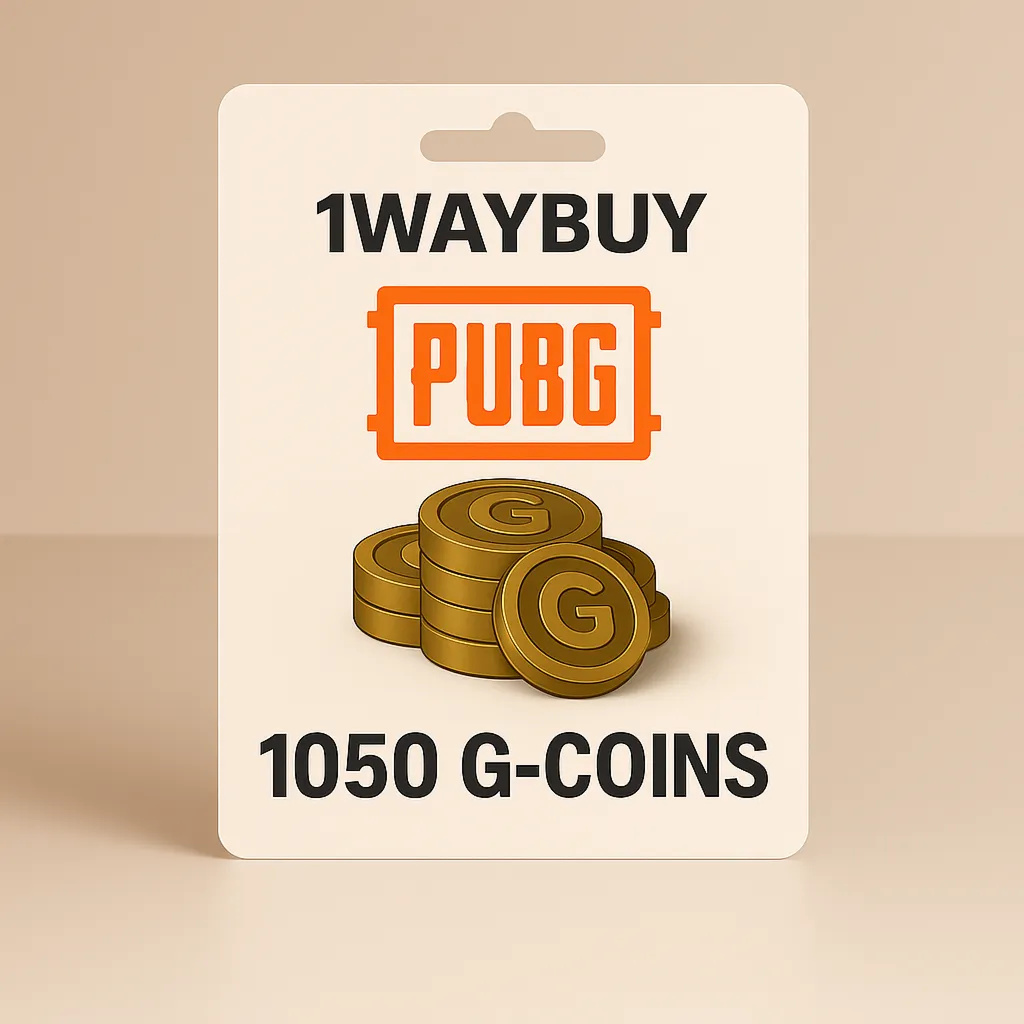 🪙 PUBG 1050 G-COINS🪙 ПОПОЛНЕНИЕ БОНУС ПИН КОД КЛЮЧ СТИМ