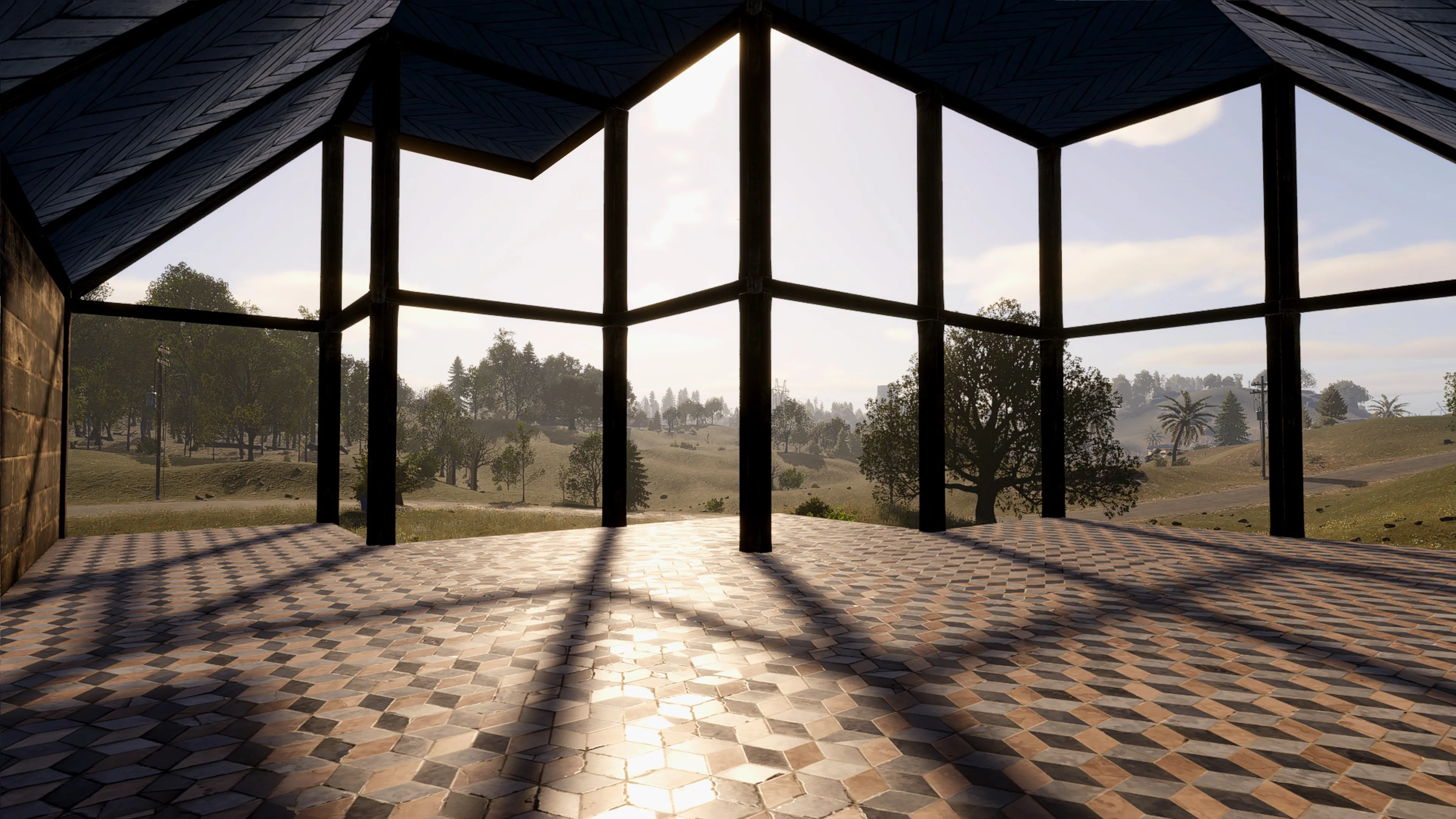 RUST CONSOLE EDITION X|S - FLOOR AND CEILING WALLPAPER