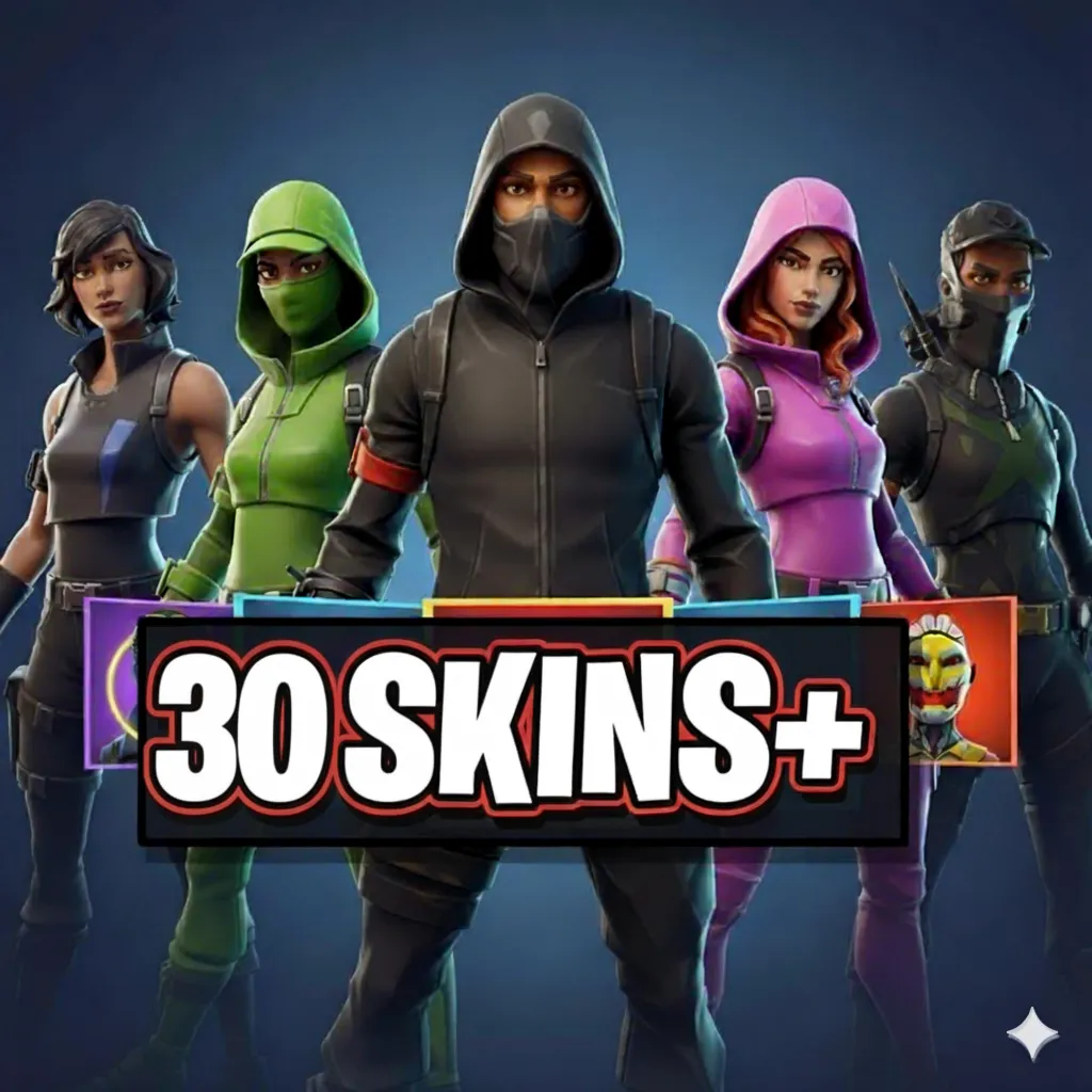 Fortnite 🎮 30–40 Скины аккаунта — ПК PS4 XBOX SWITCH