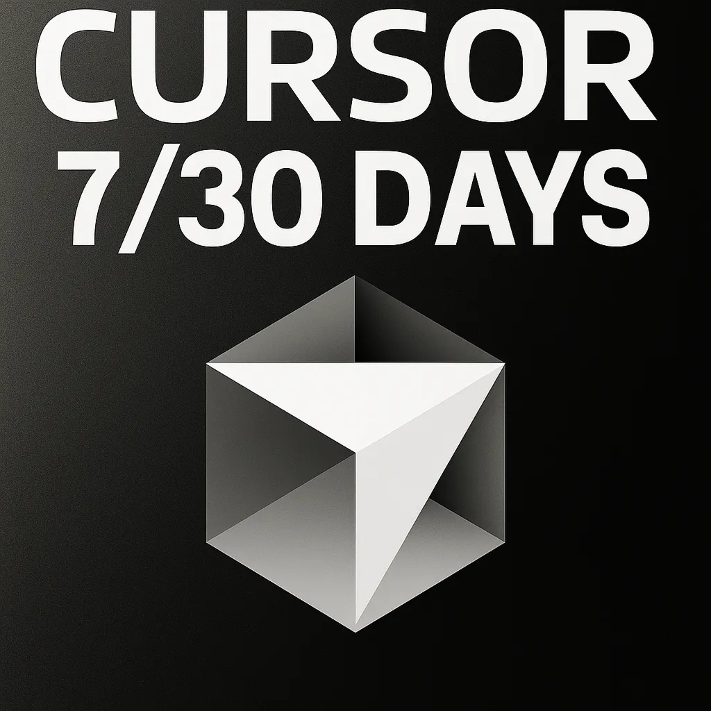 🔥 Cursor AI Pro/Pro Plus 7/30 дней приватный аккаунт ✅ 