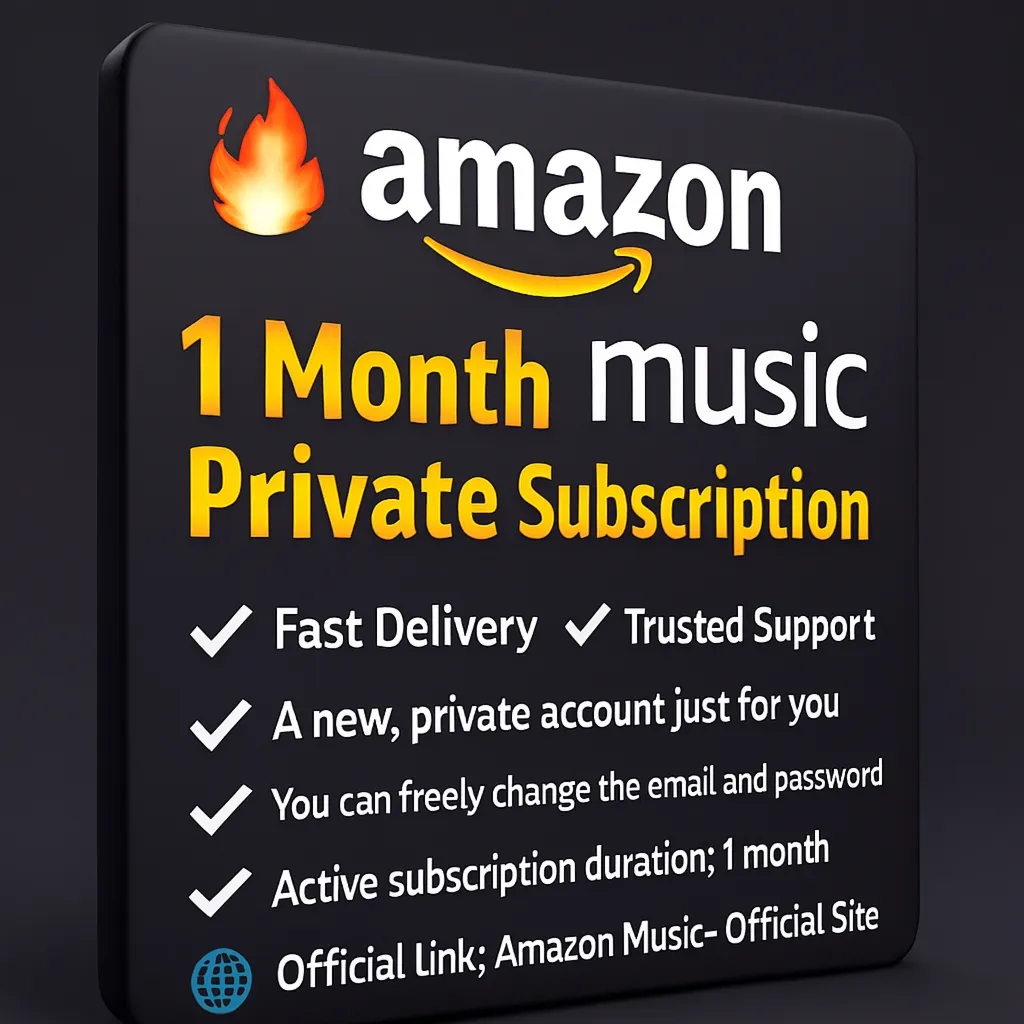 Amazon Music: 1Месяц ЛИЧНЫЙ АККАУНТ - irongamers.ru