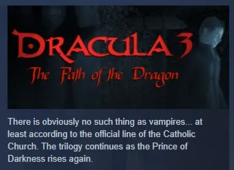 Dracula 3: The Path of the Dragon АВТОДОСТАВКА STEAM GLOBAL МГНОВЕННО ЛИЦЕНЗИЯ