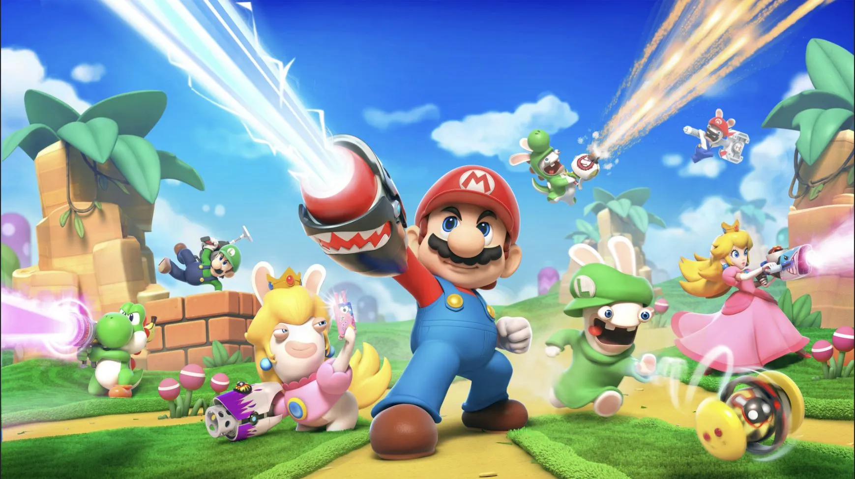 mario rabbids kingdom battle 🎮 Nintendo Switch +2games