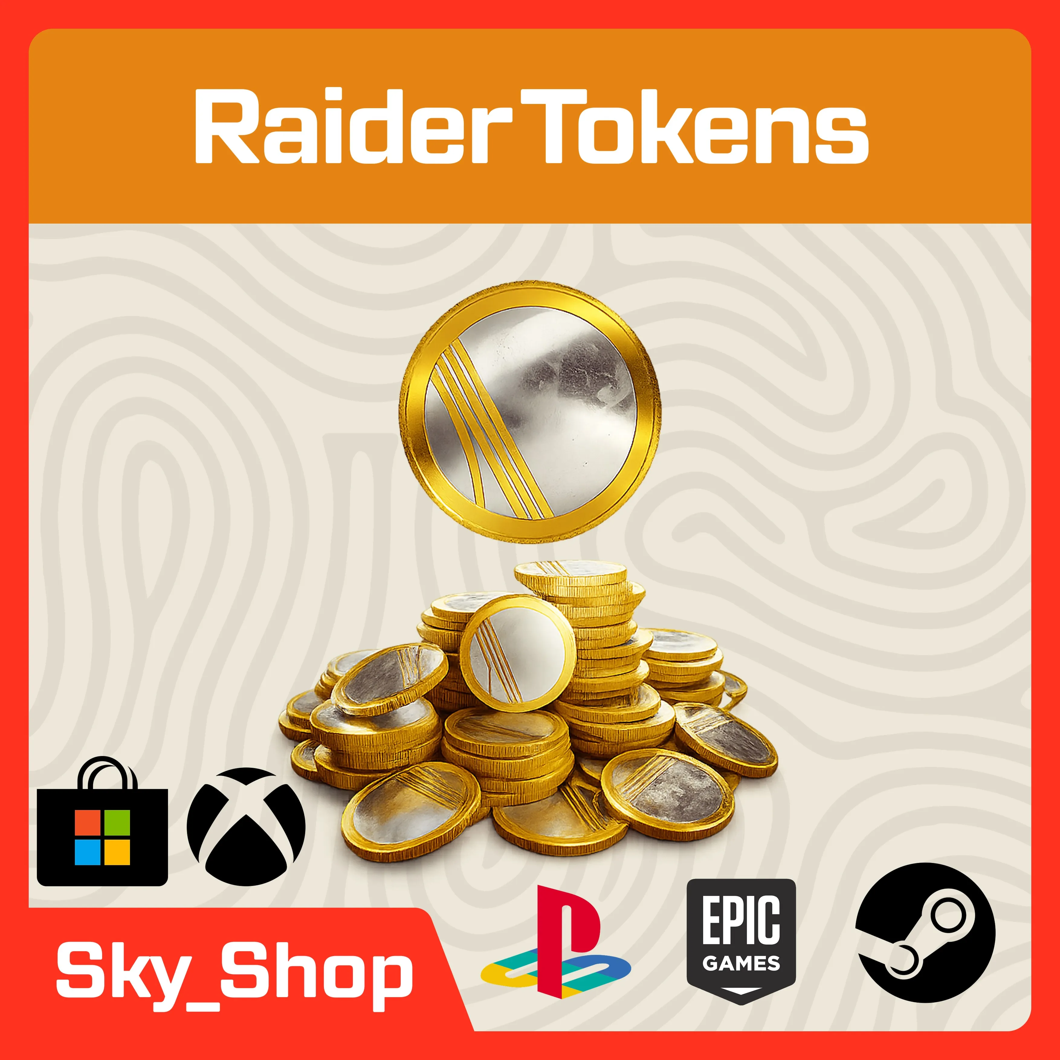 Любая платформа | Любой регион | Raider Tokens - irongamers.ru