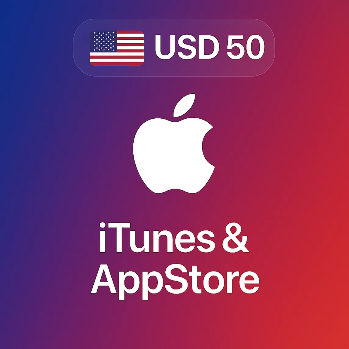 Подарочная карта Apple iTunes (USA) 50$ - irongamers.ru