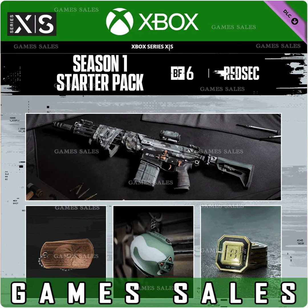 ✅ SEASON 1 STARTER PACK BATTLEFIELD 6 AND REDSEC❤ ️XBOX