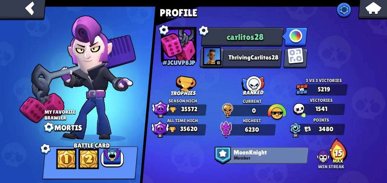 |3в1| CR - BS - COC | 35 LVL | 5582 TR | 1399 ПОБЕД