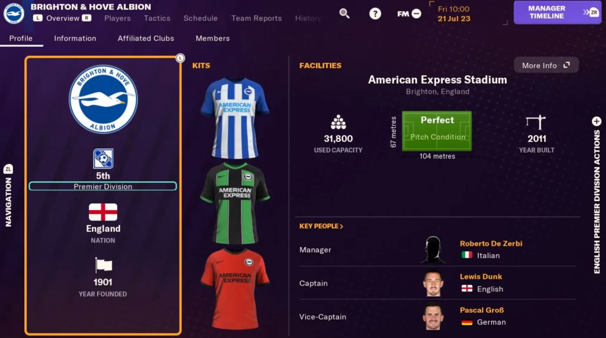 Football Manager 2024 Touch | Nintendo Switch 1/2