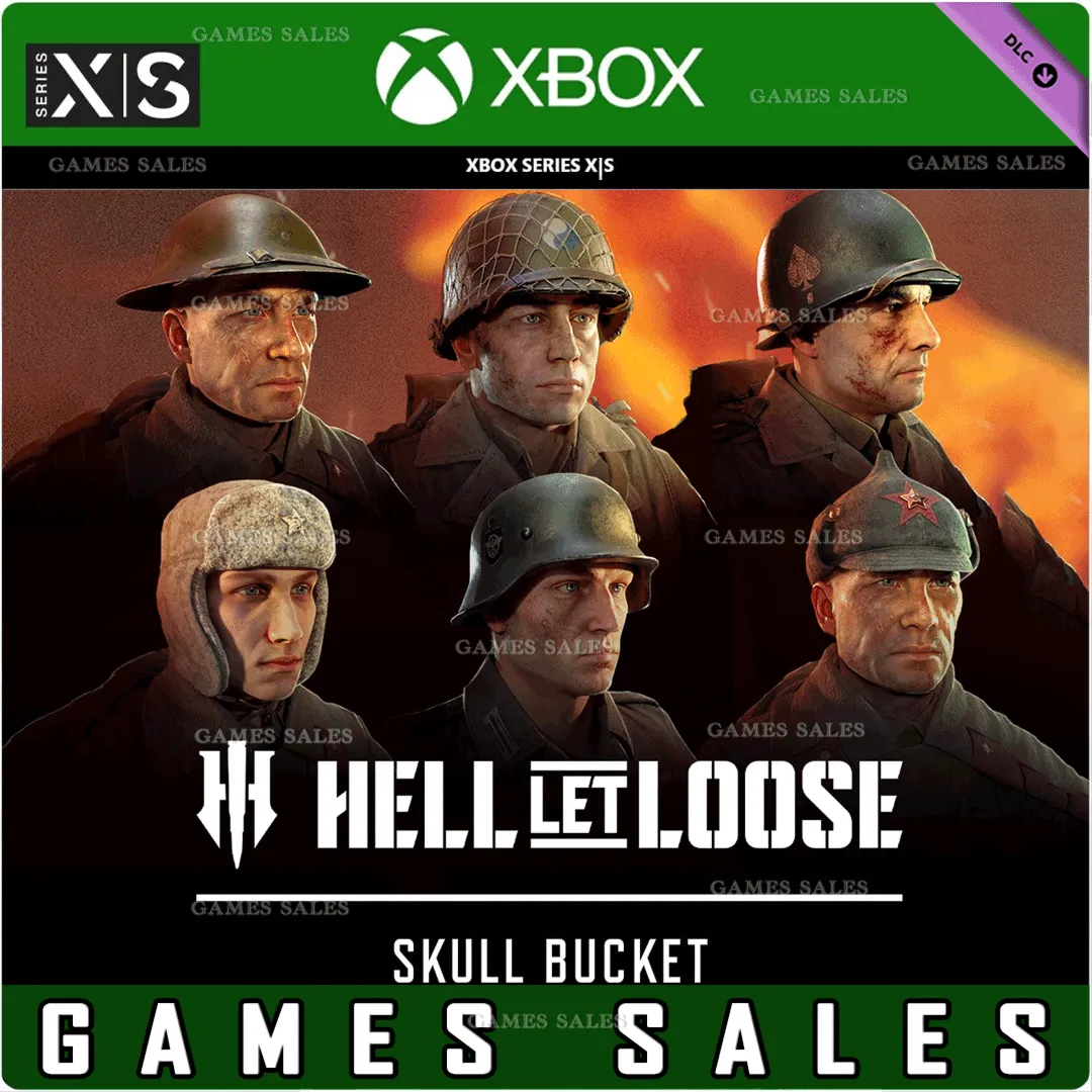 ✅ ❤ ️HELL LET LOOSE - SKULL BUCKET DLC❤ ️XBOX|XS🔑 КЛЮЧ✅ 