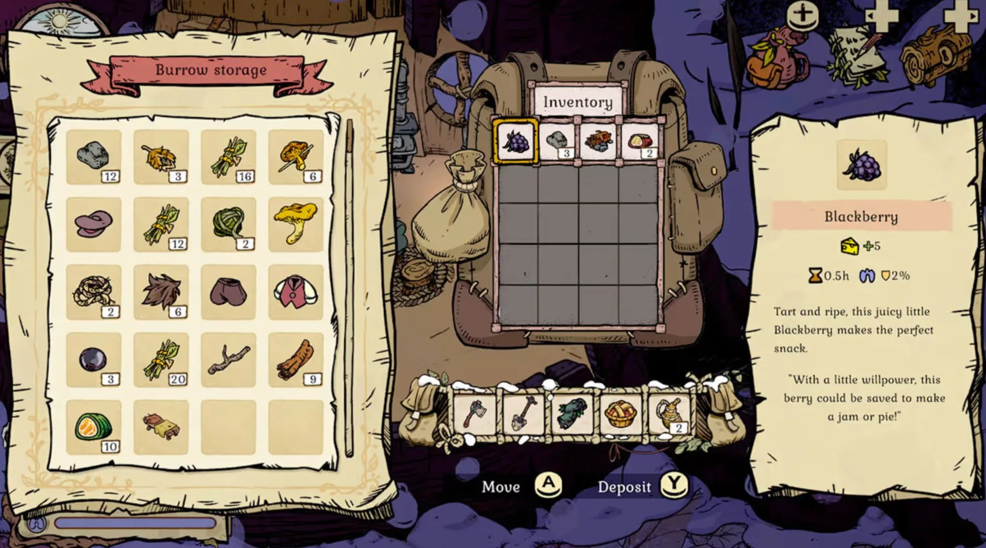 Winter Burrow | Nintendo Switch 1/2