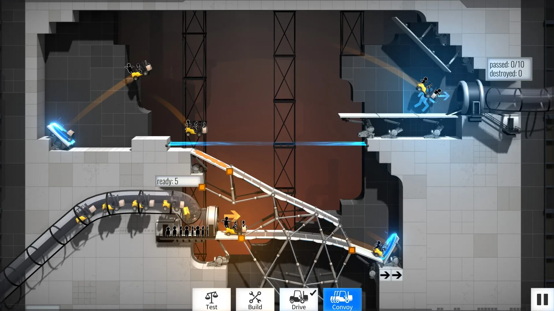 Bridge Constructor Portal STEAM KEY GLOBAL+РОССИЯ