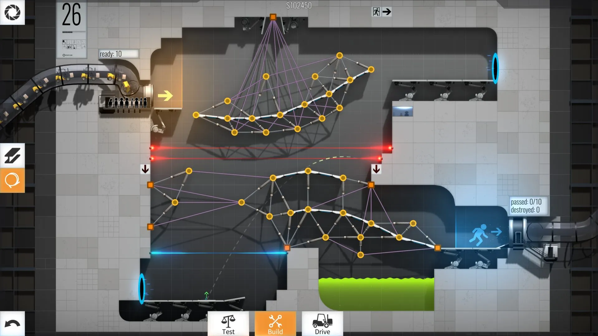 Bridge Constructor Portal STEAM KEY GLOBAL+РОССИЯ