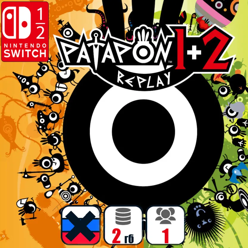 PATAPON 1+2 REPLAY | Nintendo Switch 1/2 - irongamers.ru