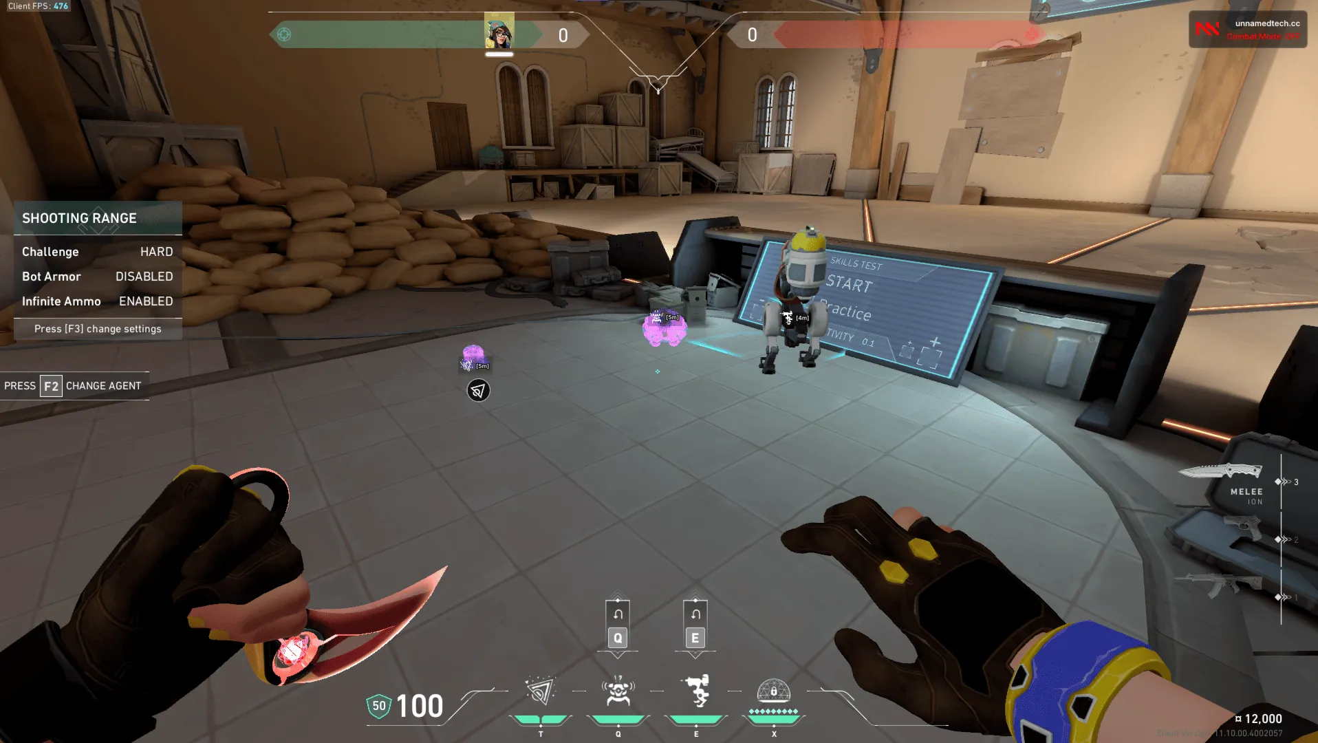 Рабочий чит Unnamed для игры Valorant - irongamers.ru