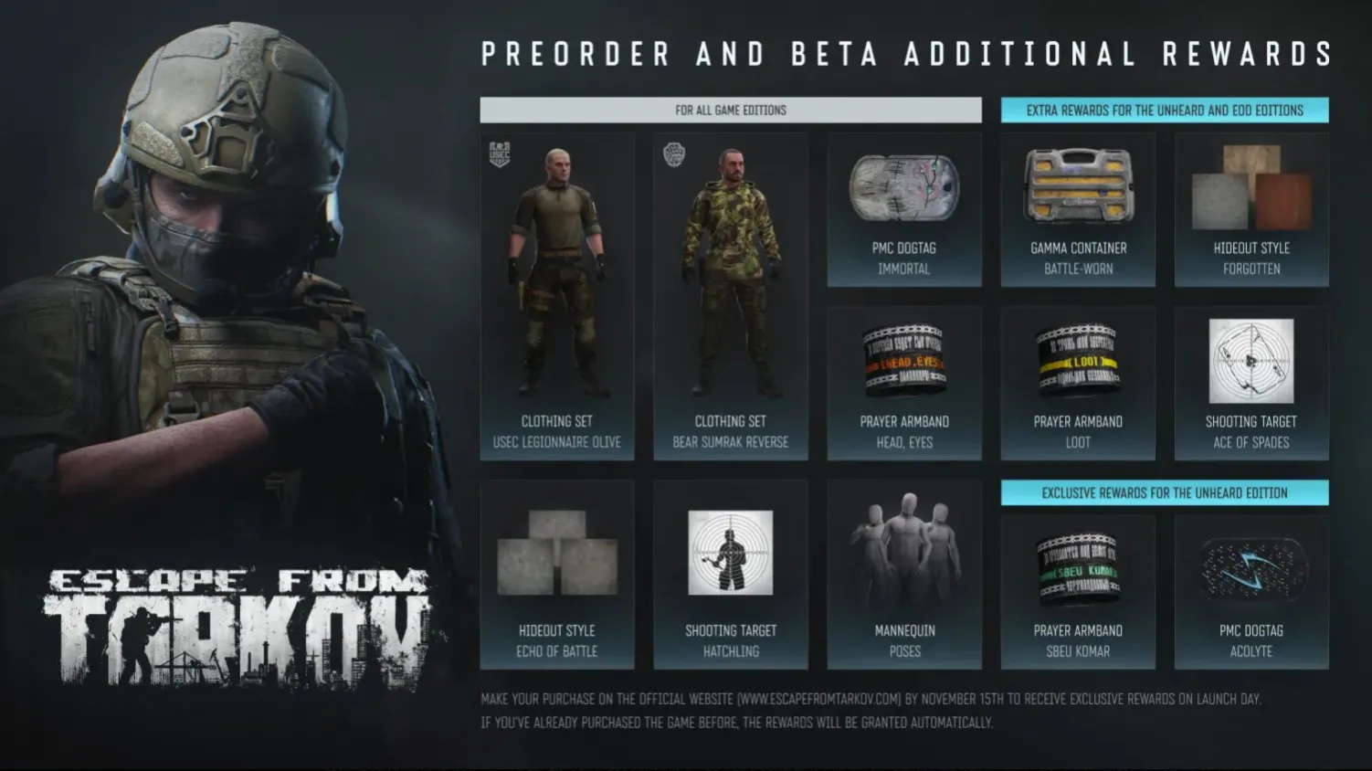 КЛЮЧ EFT EDGE OF DARKNESS EOD/ARENA + PVE RU/CIS - irongamers.ru