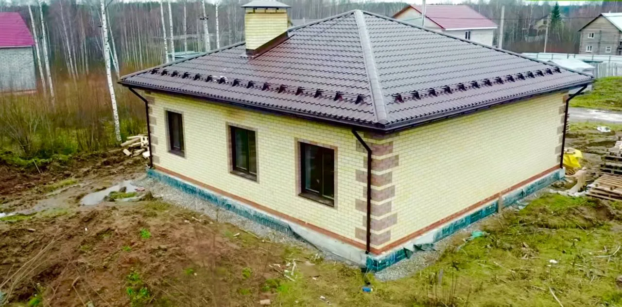 Проект дома из газобетона 100м2