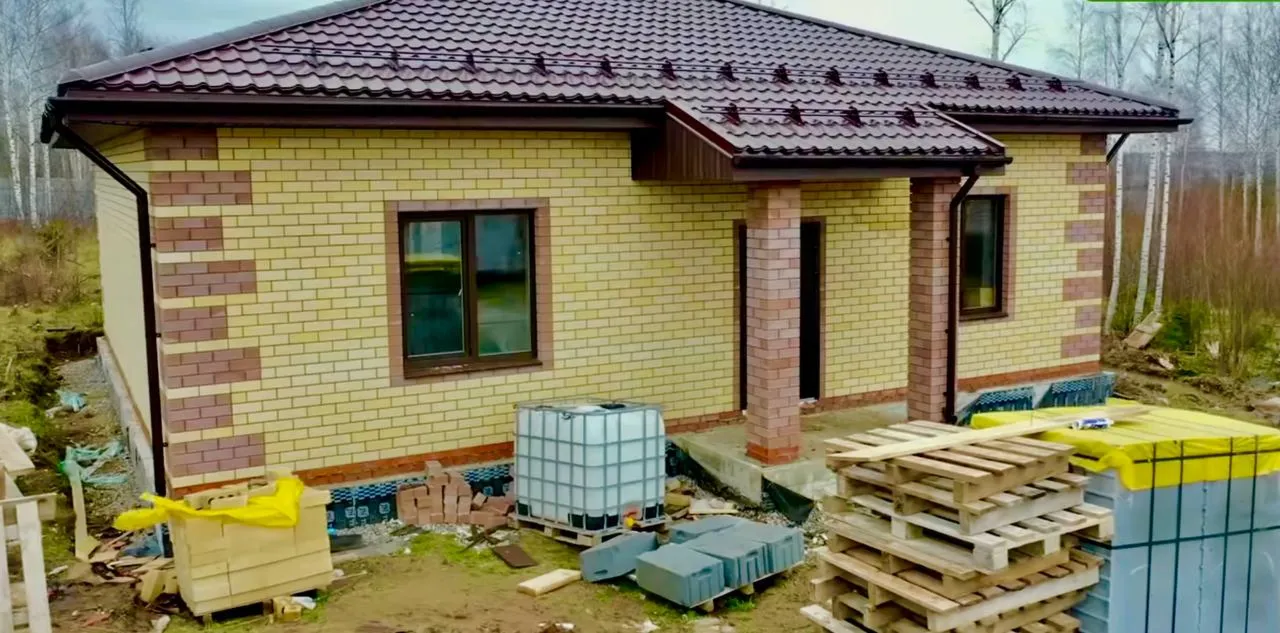 Проект дома из газобетона 100м2