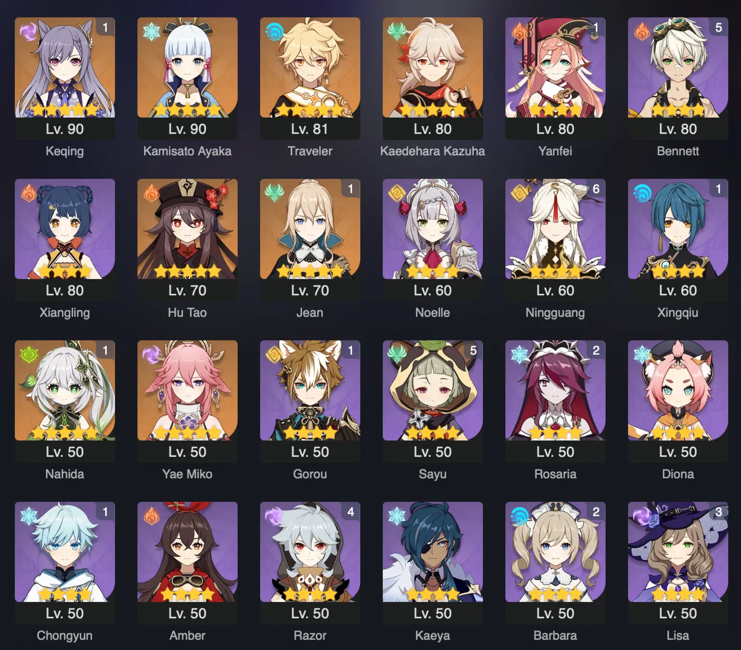 [2in1] GENSHIN IMPACT + Honkai: Star Rail / 55 AR
