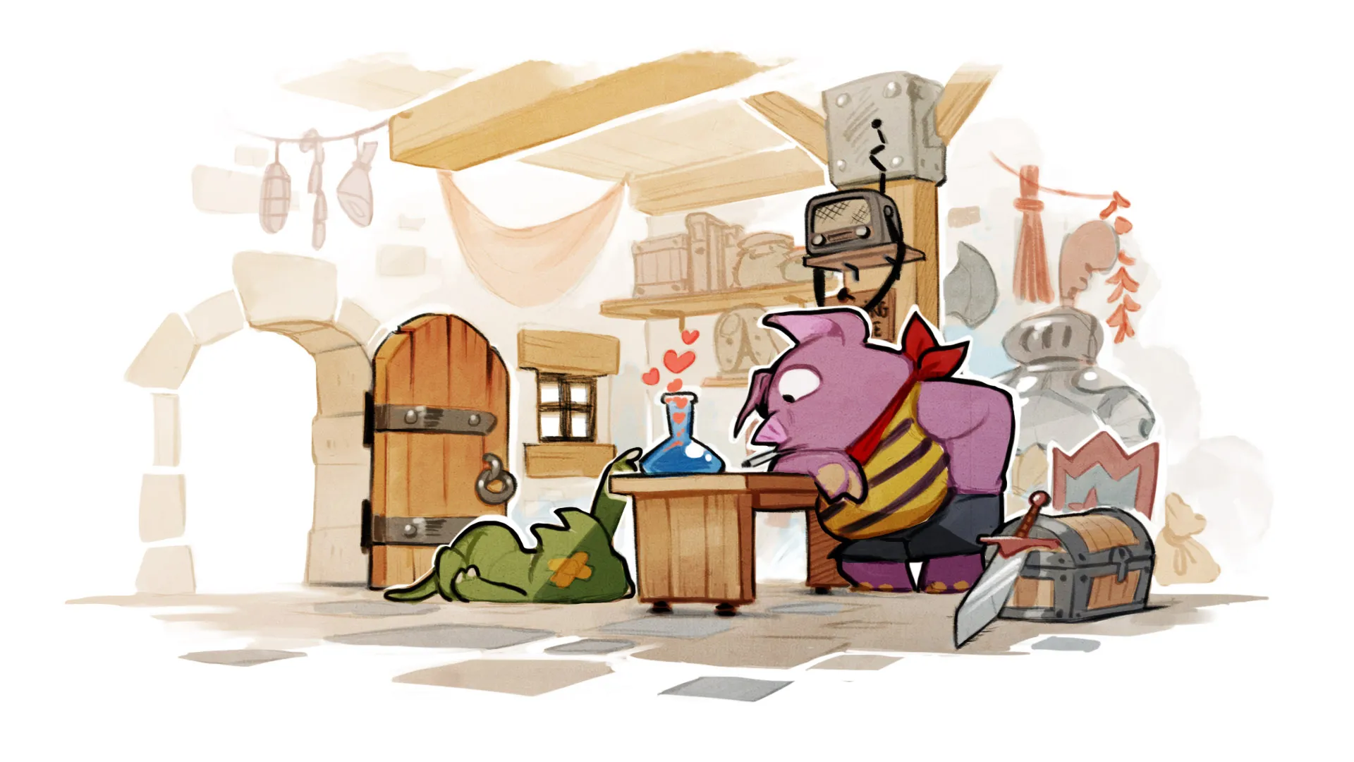 Wonder Boy The Dragon&acute;s Trap (Steam Ключ/РФ + Весь Мир) - irongamers.ru