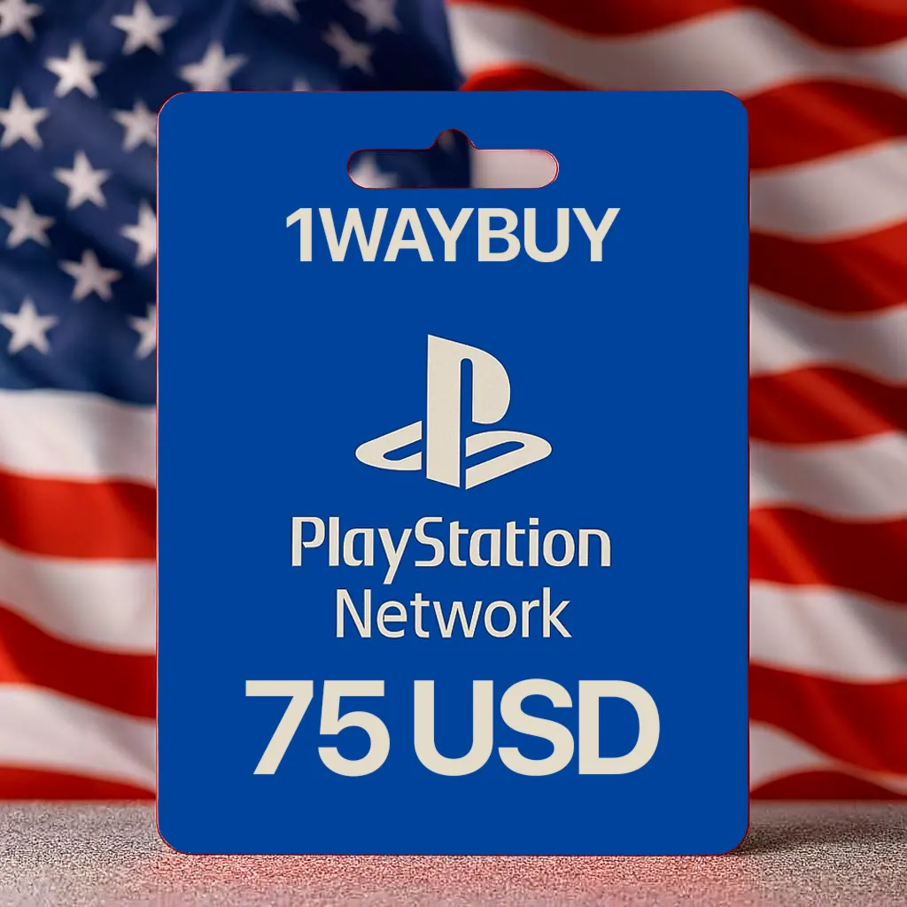 США PlayStation Netwoк 75 USD Подарочная карта код пин