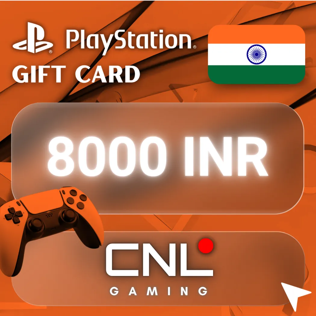 24/7 АВТО | PlayStation 8000 INR (подарочная карта) - irongamers.ru