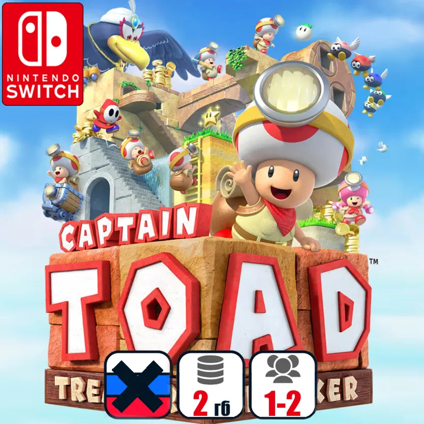 Captain Toad: Treasure Tracker | Nintendo Switch 1/2