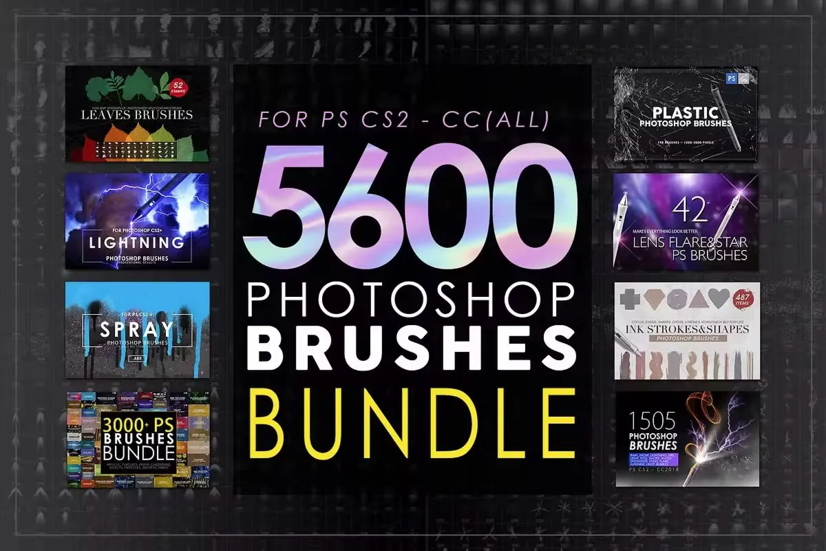 5600 Photoshop Brushes Mega Bundle - irongamers.ru