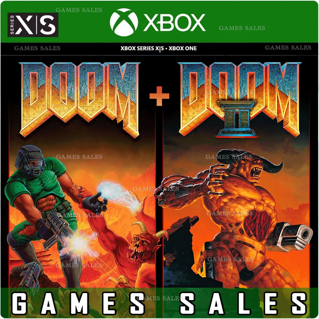 ✅ ❤ ️DOOM + DOOM II❤ ️XBOX|XS+PC🔑 КЛЮЧ✅ 
