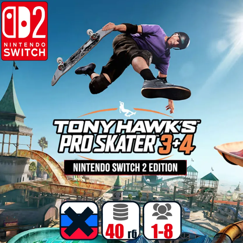 Tony Hawk's Pro Skater 3 + 4 | Nintendo Switch 2