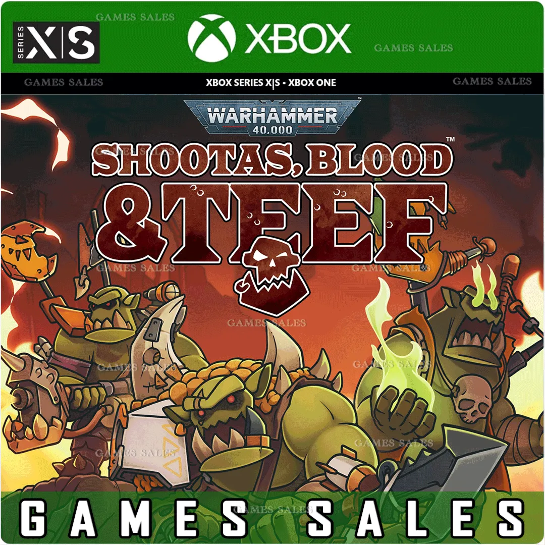 WARHAMMER 40,000: SHOOTAS, BLOOD & TEEF✅ XBOX🔑 КЛЮЧ
