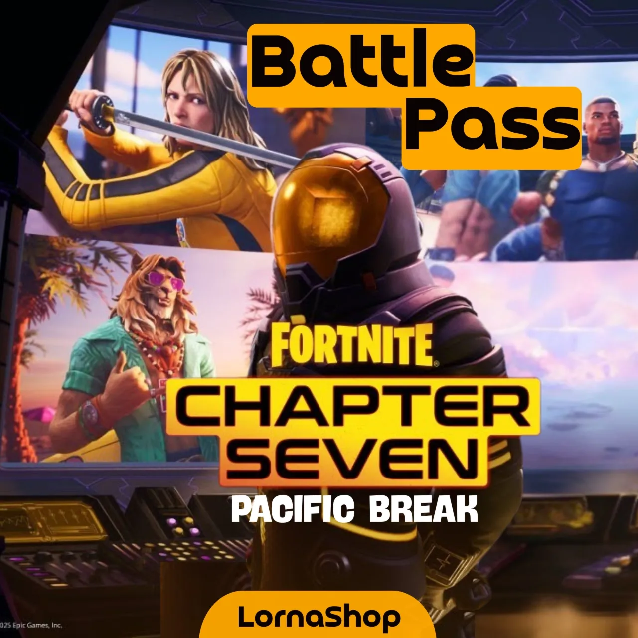 Fortnite Боевой Пропуск подарком на Xbox/PS/Epic - irongamers.ru