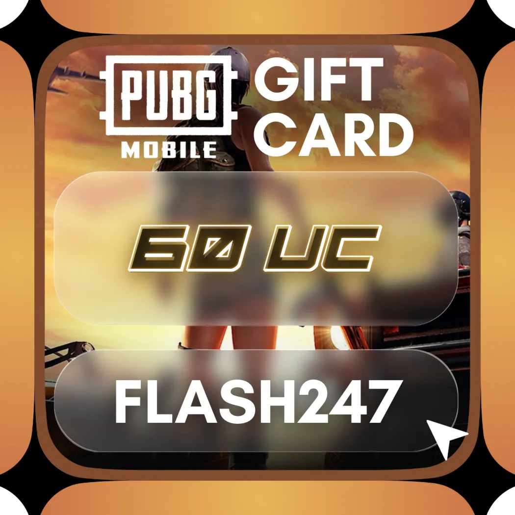 Подарочная карта PUBG Mobile Global | 60 UC | АВТО 24/7