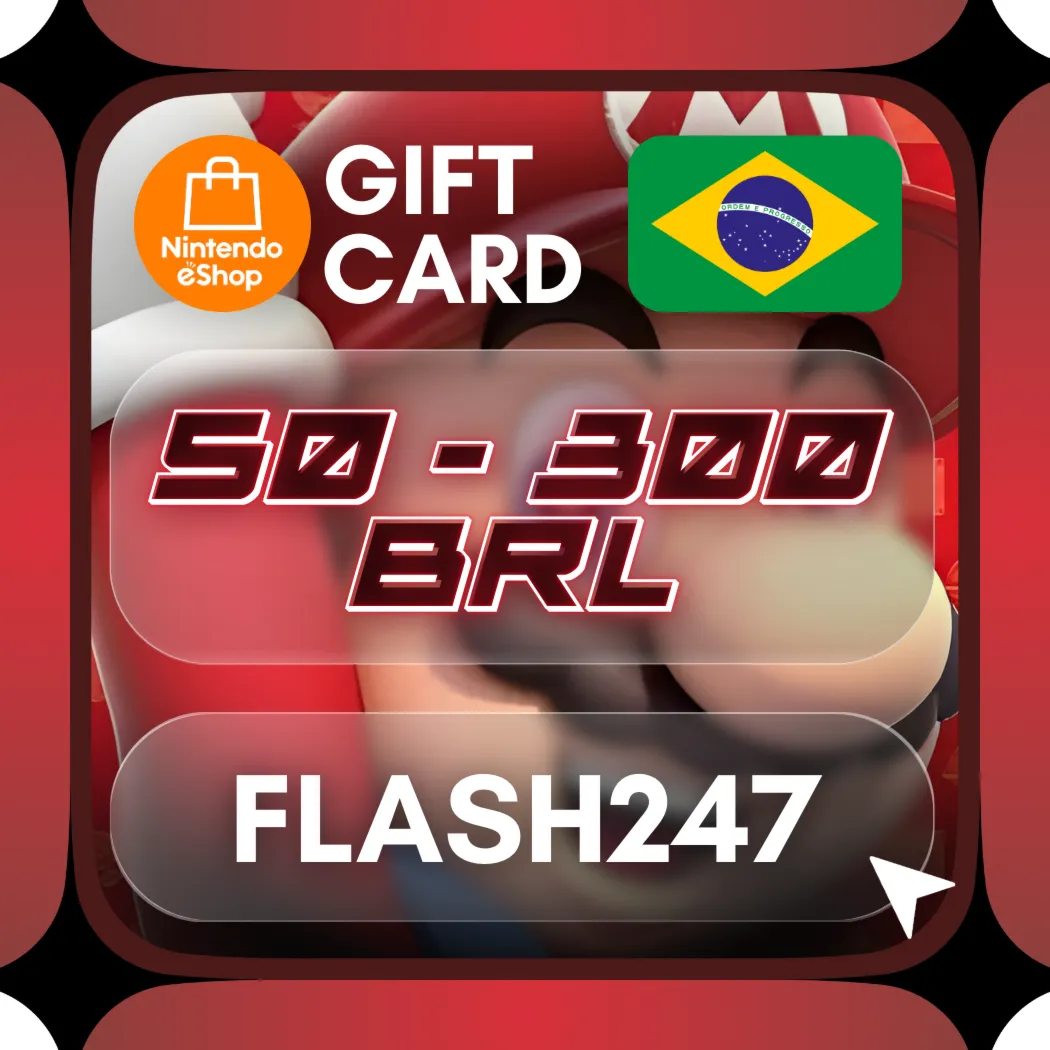 Подарочная карта Nintendo eShop BR | 50–300 BRL | АВТО - irongamers.ru