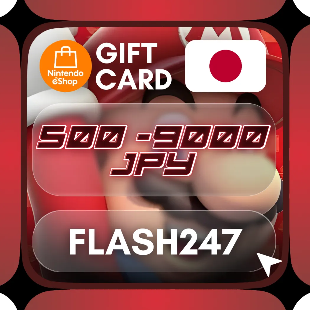 Подарочная карта Nintendo eShop (Япония) | 500–9000 иен - irongamers.ru