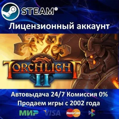 Torchlight II Steam⭐Аренда Аккаунта Онлайн⭐0% Карты - irongamers.ru