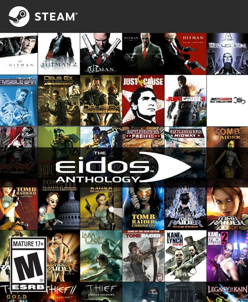 Eidos Anthology (36 Games) Steam Key (RU+CIS) - irongamers.ru