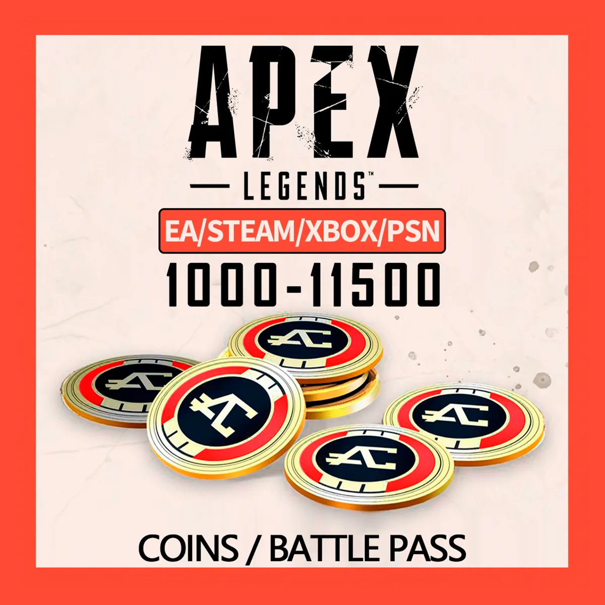 APEX LEGENDS • МОНЕТЫ • БОЕВОЙ ПРОПУСК • EA/STEAM/XBOX/PSN - irongamers.ru