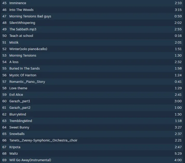 Tiny Bunny/Зайчик: Full Soundtrack {Steam Key/Global} - irongamers.ru
