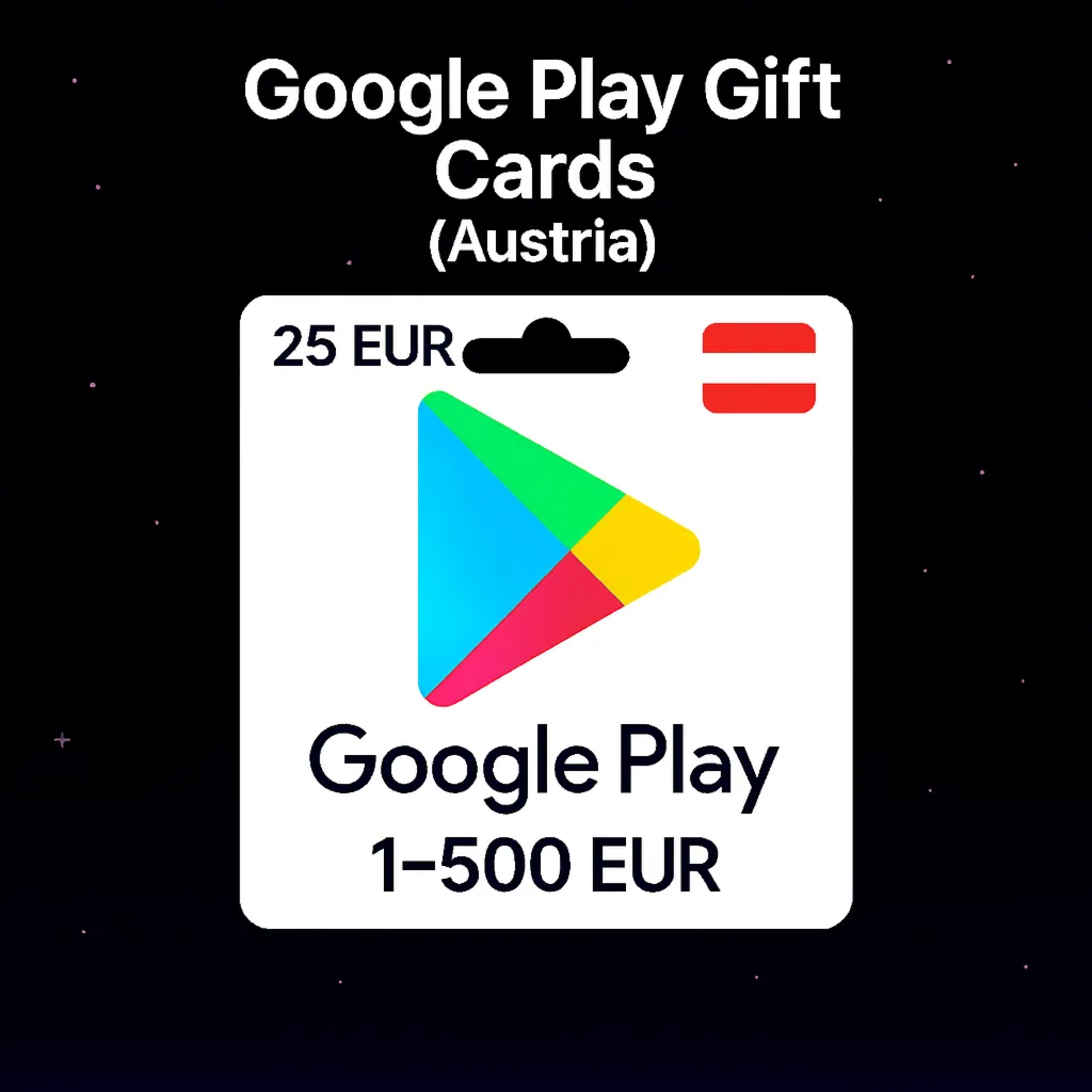Google Play Gift Cards (Австрия) 1–500 EUR | Коды - irongamers.ru
