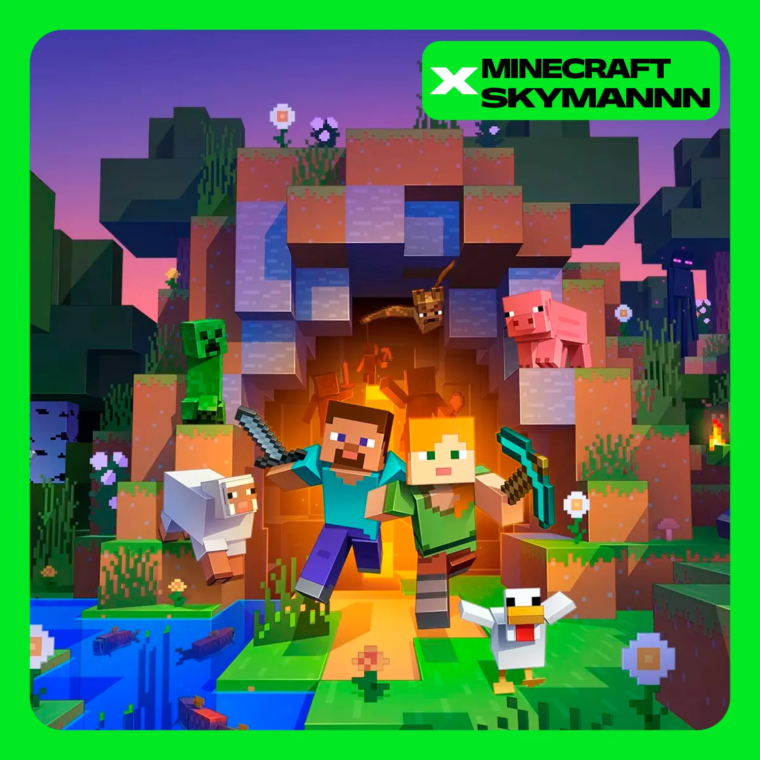 MINECRAFT: JAVA & BEDROCK EDITION PC GLOBAL КЛЮЧ