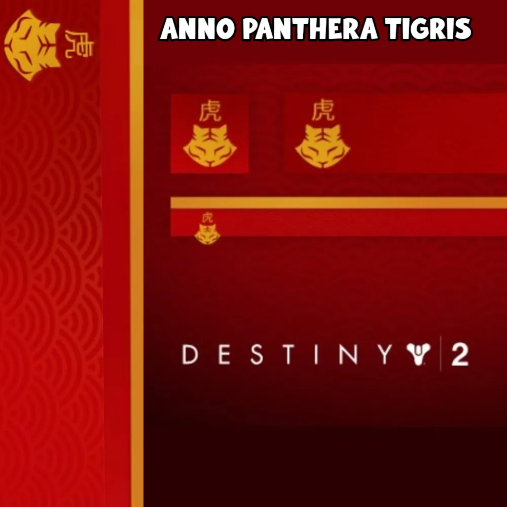 Destiny 2 - Эмблема (Anno Panthera Tigris) PC, PS, Xbox - irongamers.ru